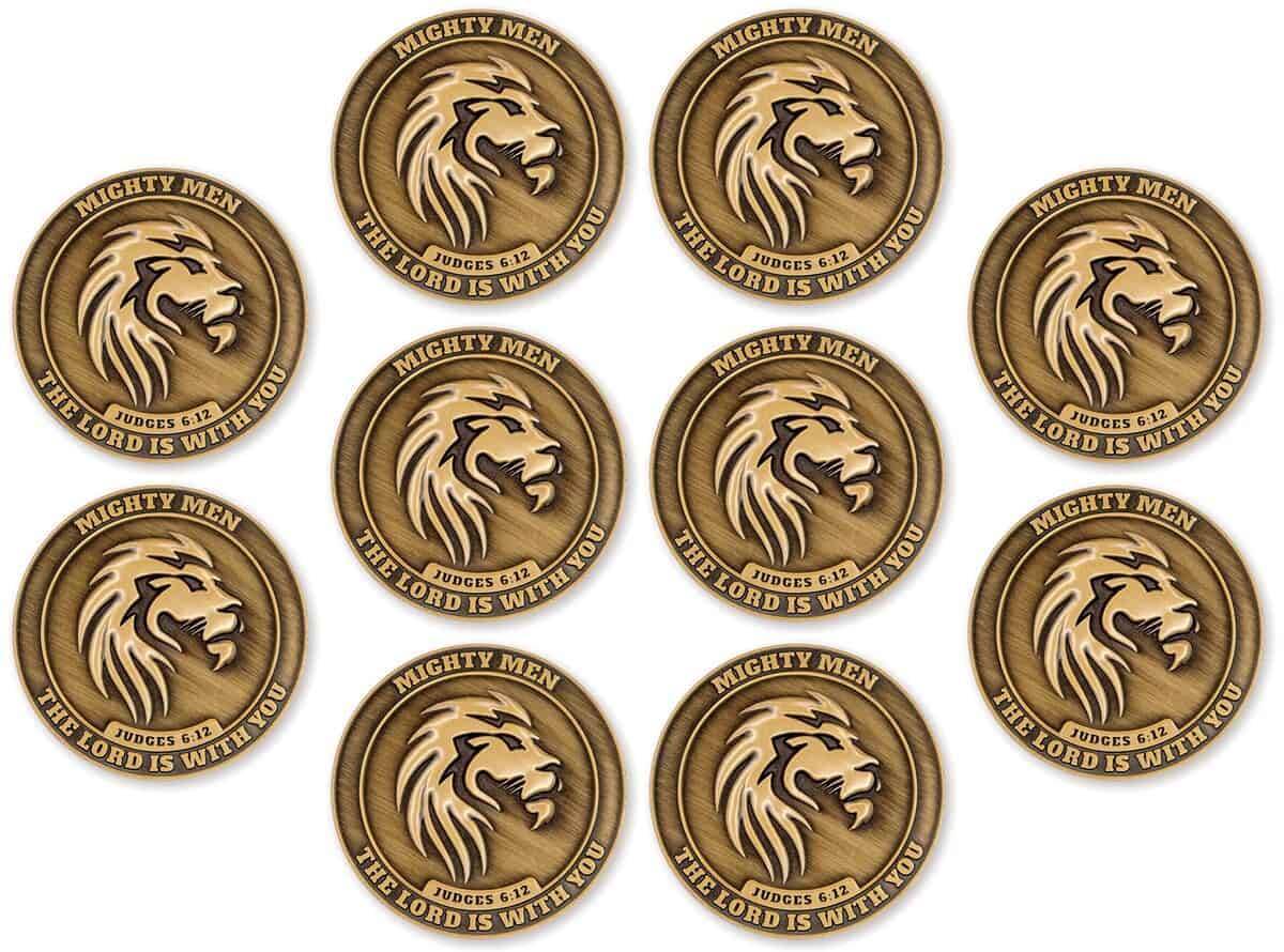 Moneda del Desafío del León Fuerte y Valiente, Paquete a