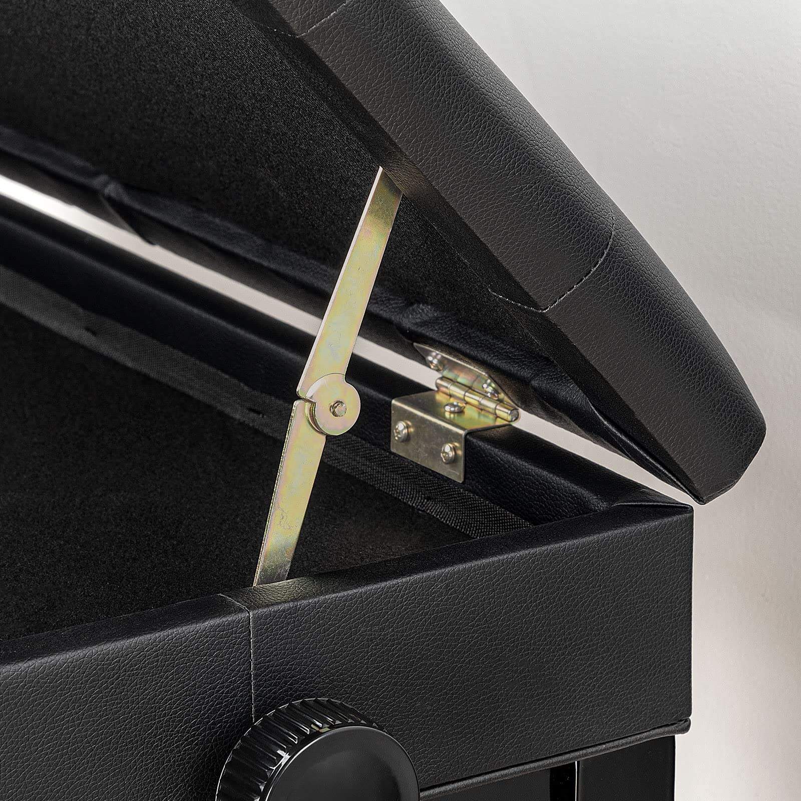 HOOBRO Banco de Piano Ajustable con Cojín Acolchado y - Imagen 9