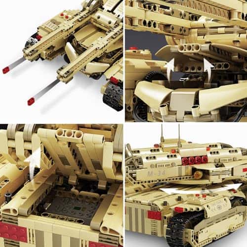 Mould King 20011 Technology MOC Tanque de Bloques de - Imagen 5