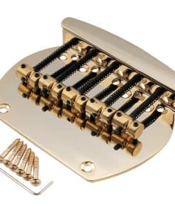 Puente de Bajo de 5 Cuerdas de Acero de 16mm Musiclily Pro