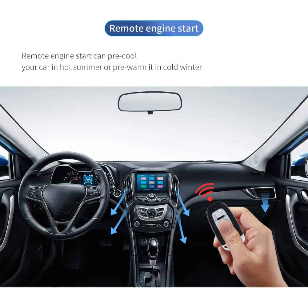 Alarma de Coche EASYGUARD EC003 Sistema Inteligente PKE con - Imagen 5
