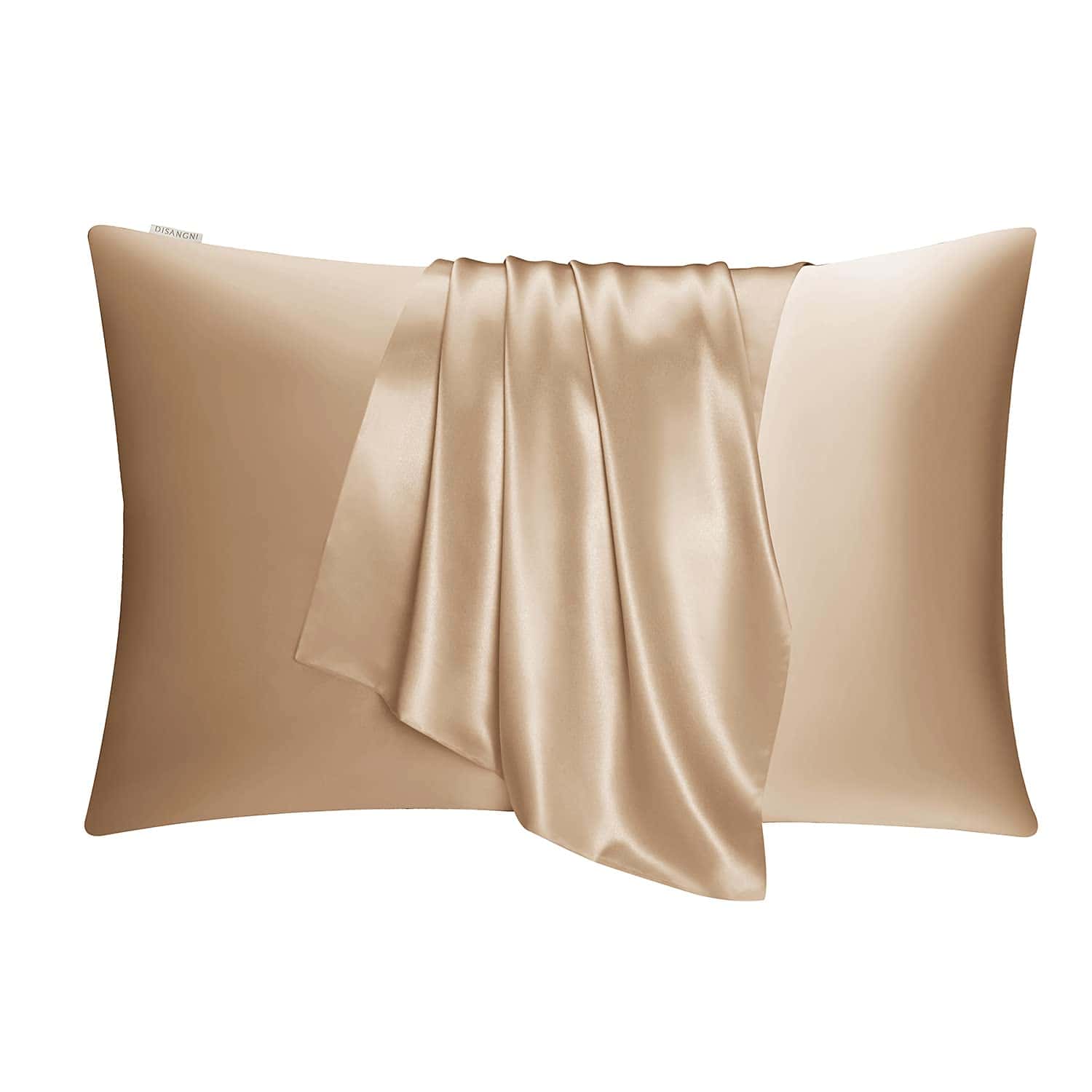 Funda de almohada de seda 100% natural para el -Dorado - Imagen 9