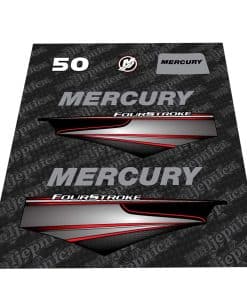 411 Calcomanías de Repuesto para Mercury 50 (2013) Juego de