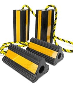 Topes de Rueda de Goma de Alta Resistencia HOXWELL, Topes