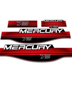 Calcomanías de Repuesto 411 para Mercury 75 (1994-1998)