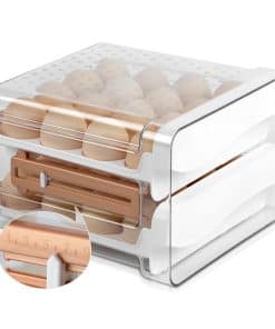 Porta huevos con escala de tiempo para -Transparente