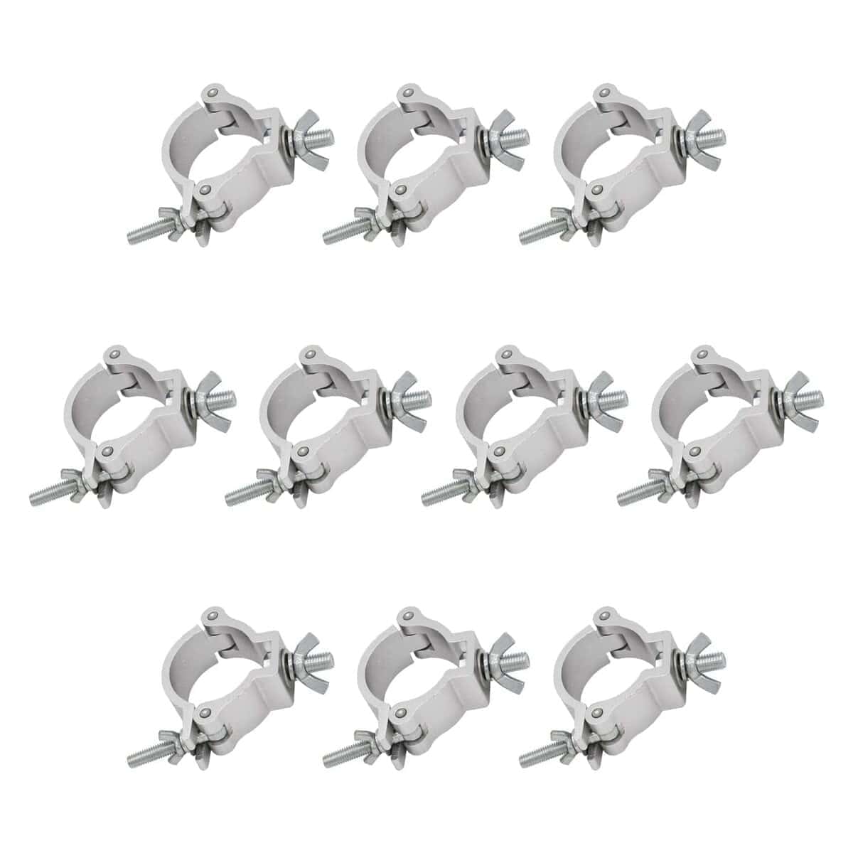 Paquete de 10 Abrazaderas de Truss para Luces de Escenario,