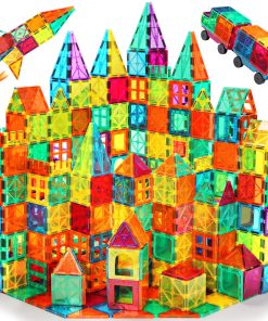 Anbalulu Magnetic Tiles, 100 Piezas Bloques Magnéticos para