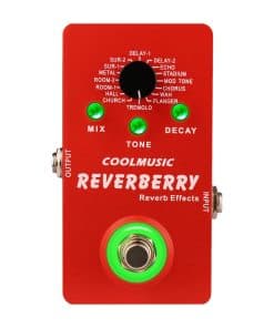 Pedal de Efectos Multifunción Coolmusic Pedal de Guitarra