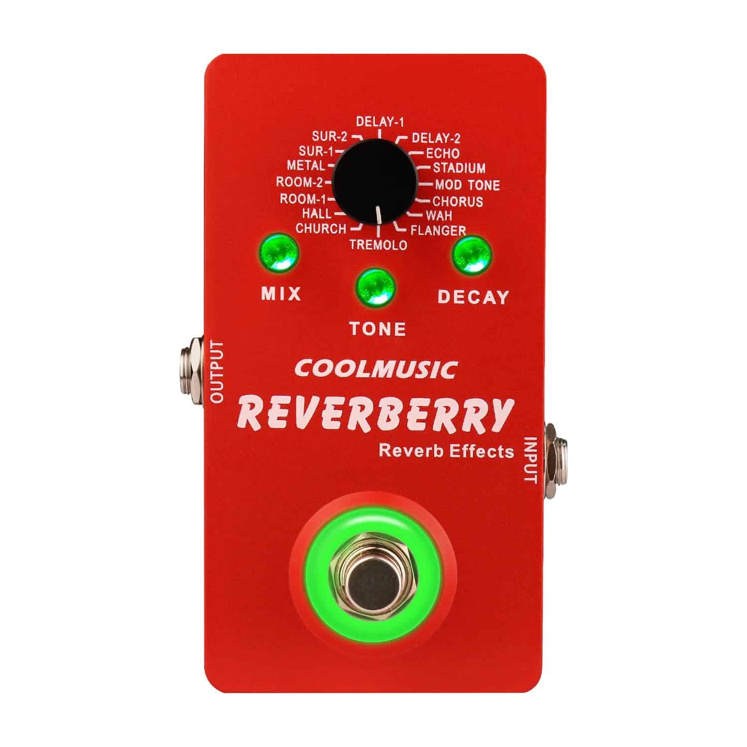 Pedal de Efectos Multifunción Coolmusic Pedal de Guitarra