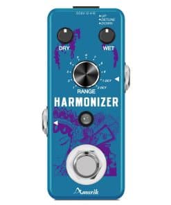 Pedal de Efecto Armonizador Amuzik Octavador Pedal de