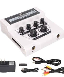 Mezclador de Audio Estéreo Compacto Kafuty-1, Mezclador de