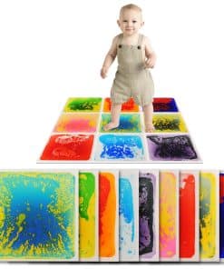 Tapete de Actividad de Fusión Líquida Art3d para Niños,