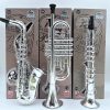 Conjunto de Instrumentos de Juguete Trompeta, Saxofón y