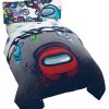 Jay Franco Among Us Space Splatter 5 Piezas Juego de Cama