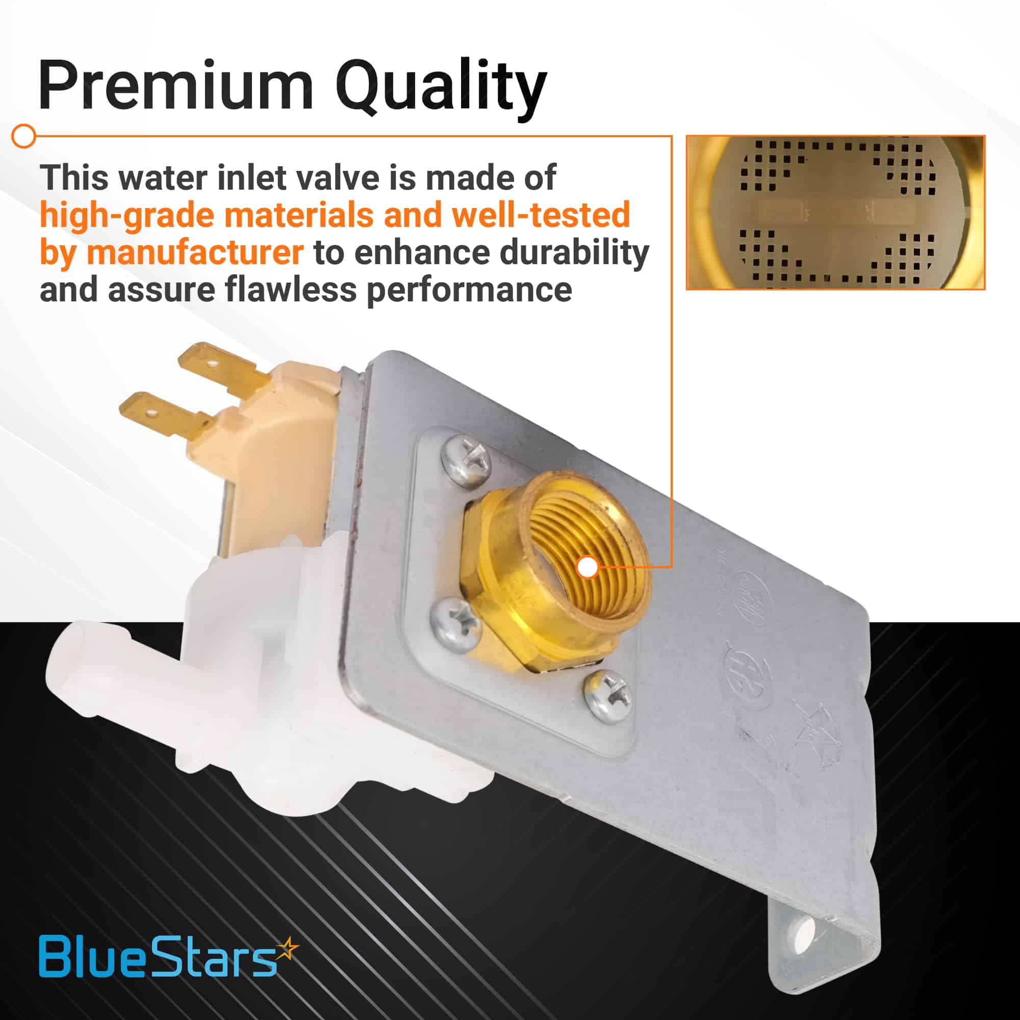 Válvula de Entrada de Agua para Lavavajillas BlueStars - Imagen 7