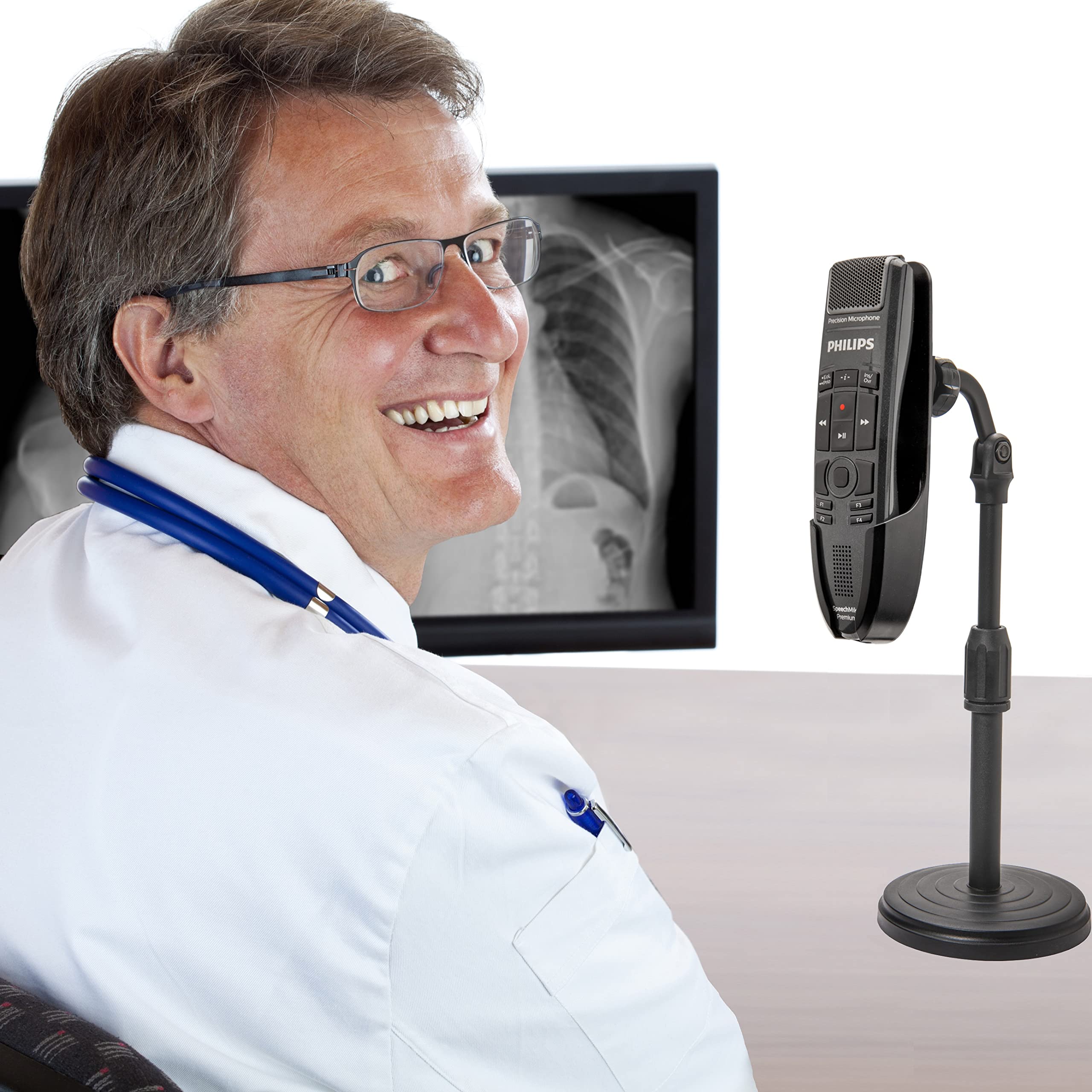 Soporte telescópico ECS WordUp compatible con micrófonos - Imagen 8