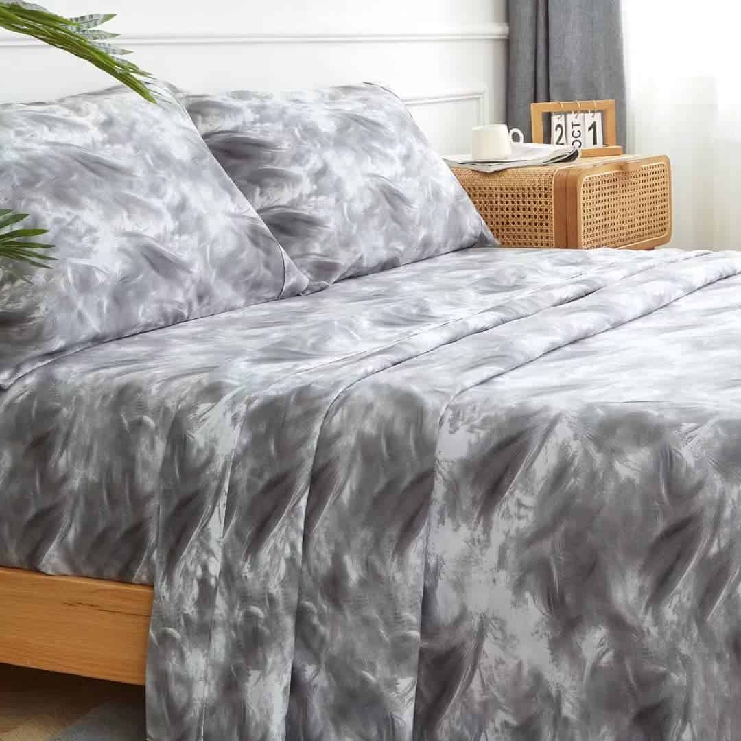 Juego de sábanas Queen Size 4 piezas - Suave, fresco y