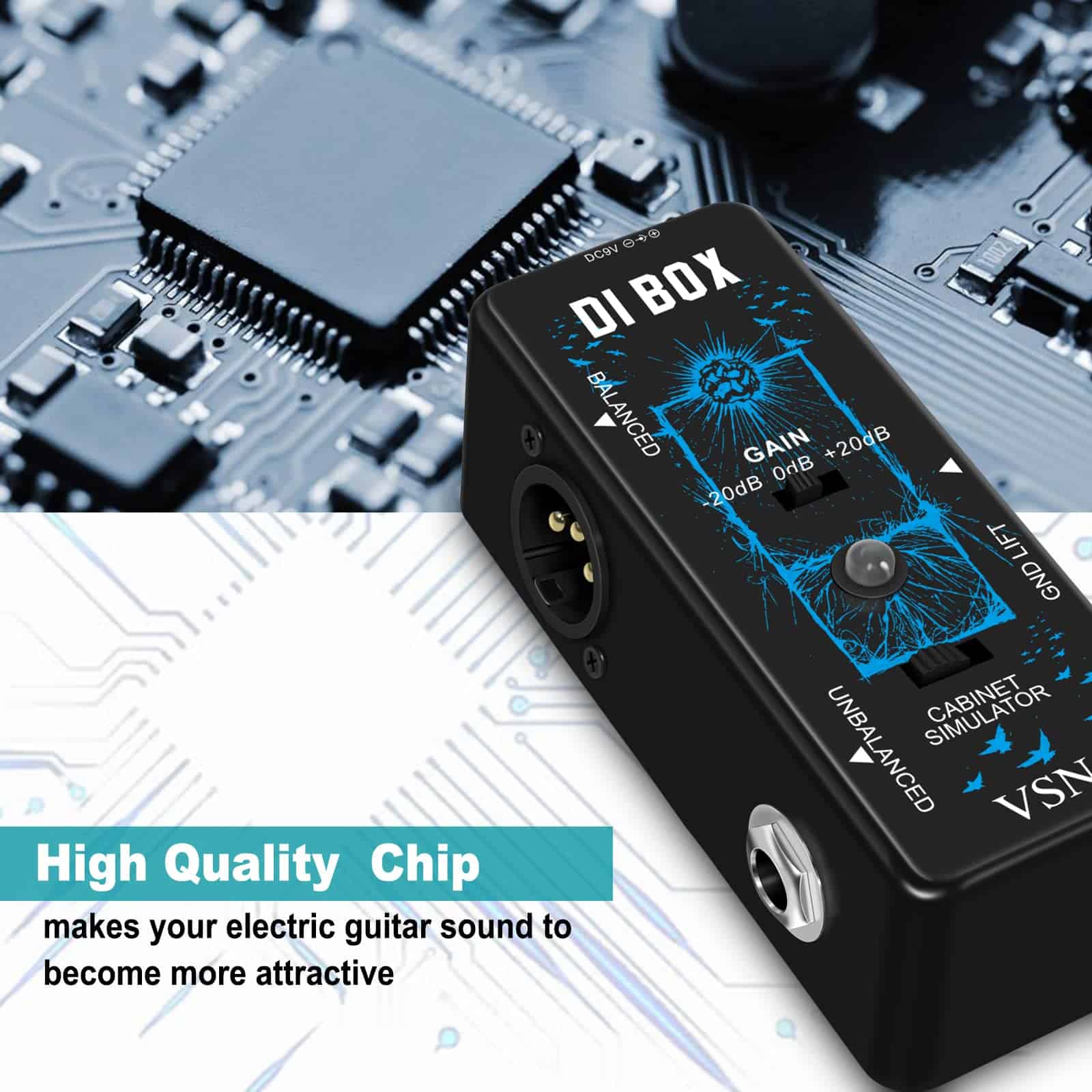 Caja DI pasiva de alto rendimiento VSN High Performance Hum - Imagen 7