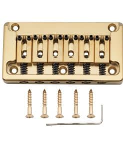 Puente fijo Ultra Brass de 52.5mm para guitarra eléctrica