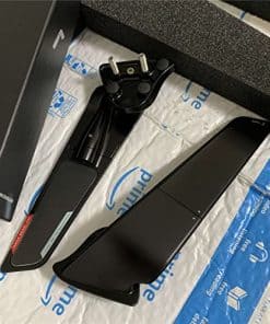 Espejo de aluminio para vista trasera estilo stealth con