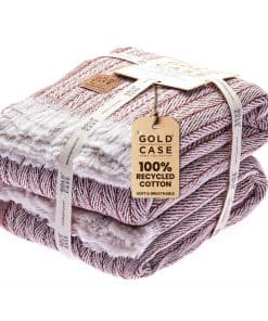 Manta de Algodón Reciclado - Vintage - 100% Algodón - Manta