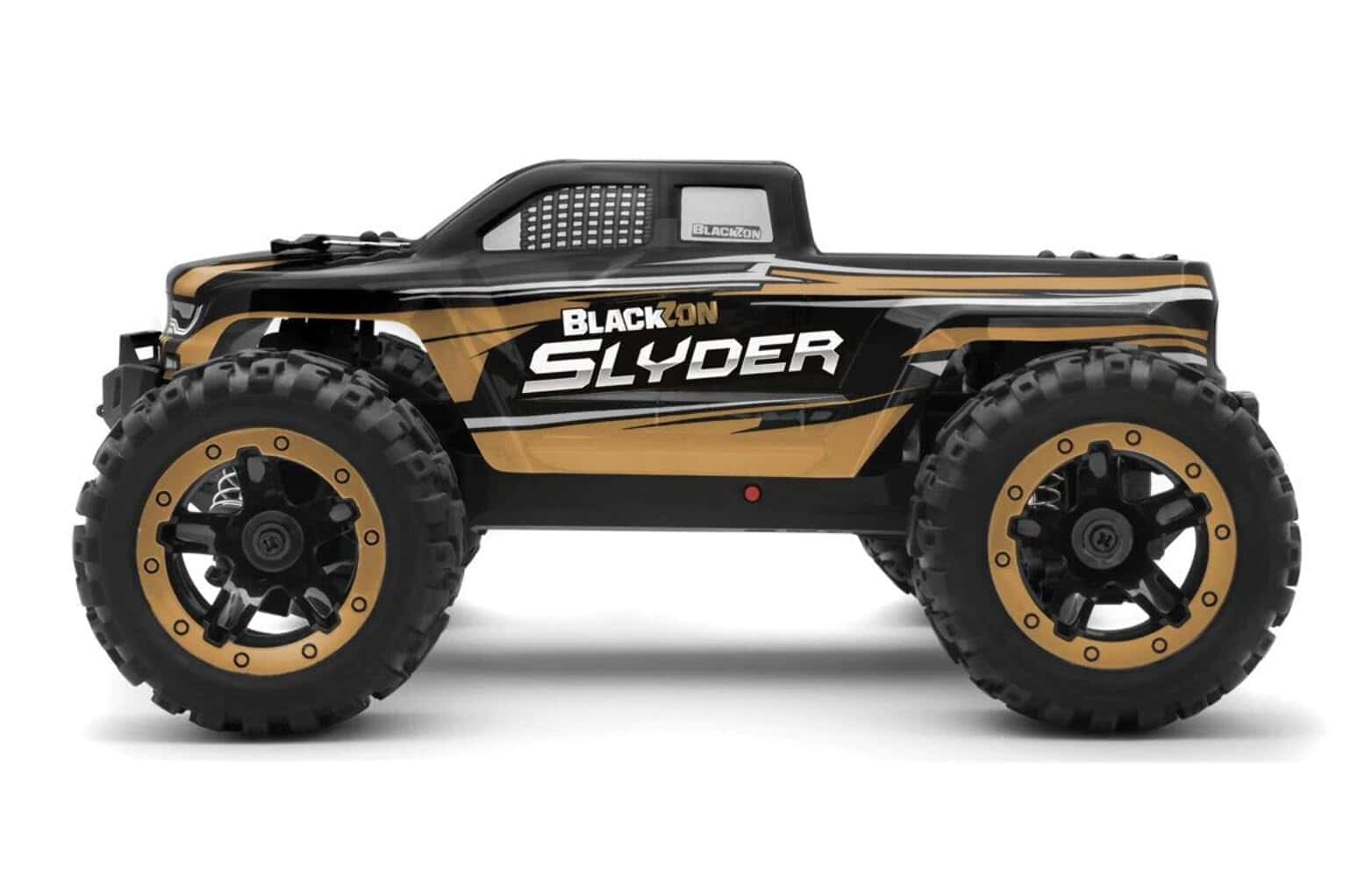Camión monstruo eléctrico Slyder 1/16 RTR 4WD - Dorado - Imagen 5