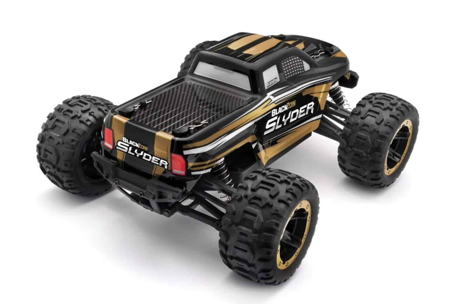 Camión monstruo eléctrico Slyder 1/16 RTR 4WD - Dorado - Imagen 3