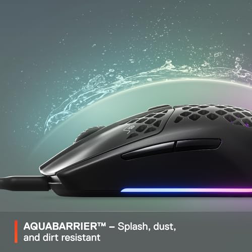 SteelSeries Aerox 3 - Holey RGB Ratón Gaming - Diseño - Imagen 6
