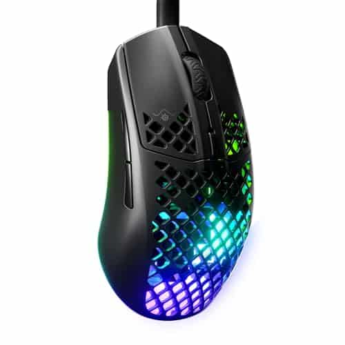 SteelSeries Aerox 3 - Holey RGB Ratón Gaming - Diseño