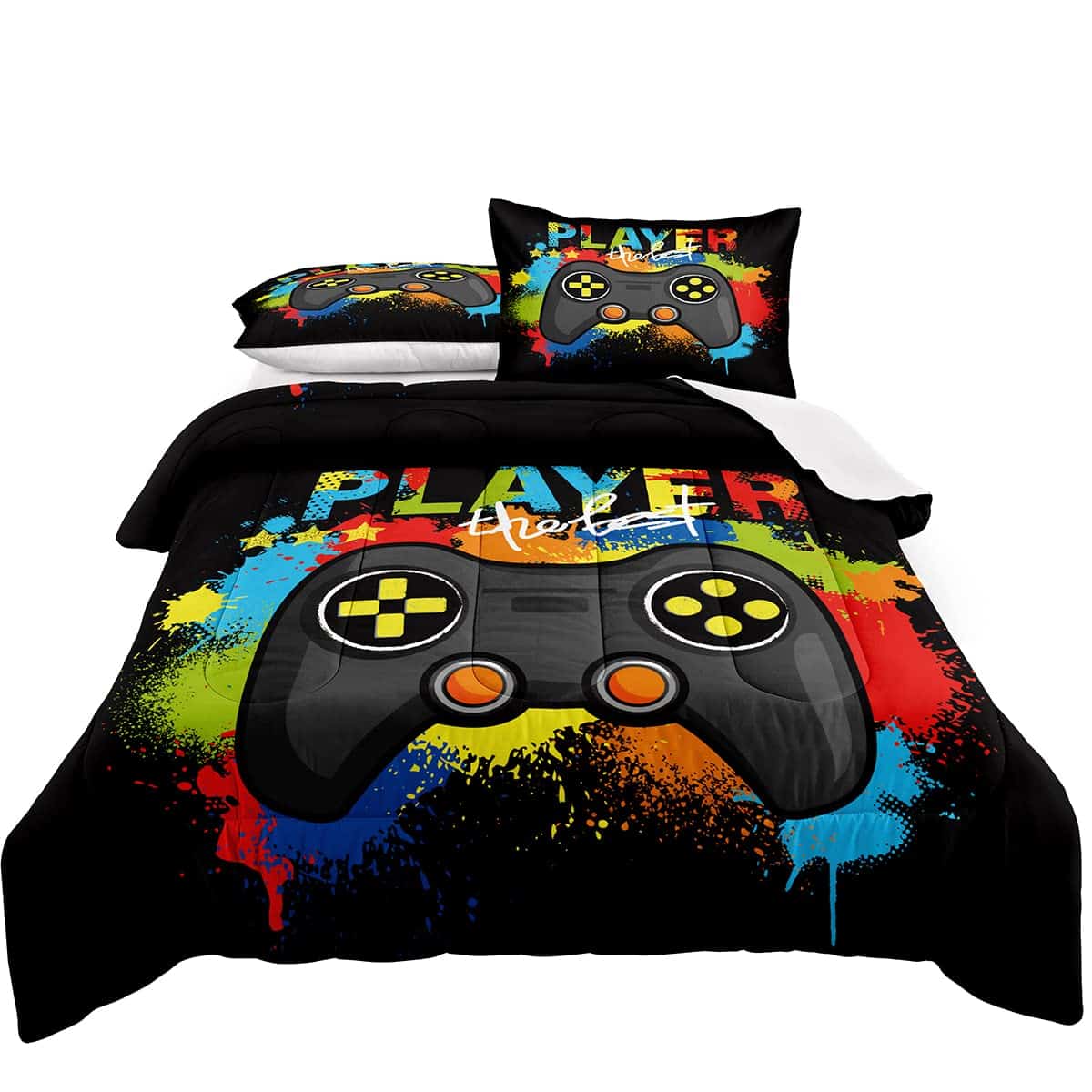 Juego de edredón Iris Bedding para gaming en tamaño