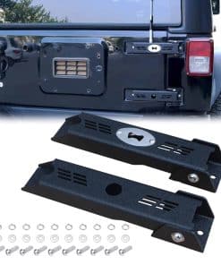 LONGSUN Bisagra de puerta trasera para Jeep Wrangler JK