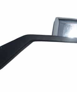 Espejo de capó cromado de repuesto Lado del conductor