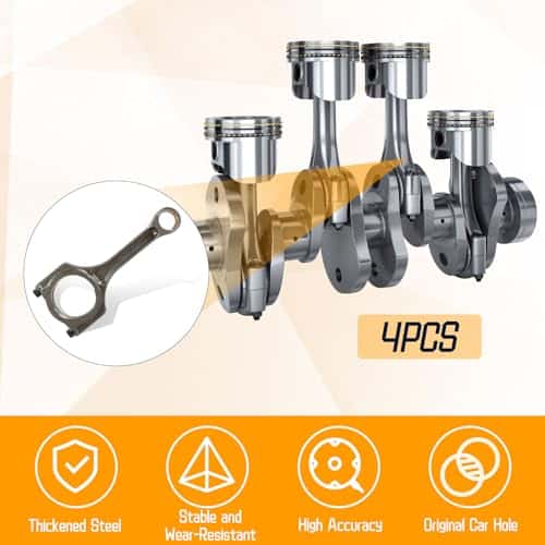 PANGOLIN 23510-2G500 23510-2G540 23510-2G520 Biela 4PCS - Imagen 7