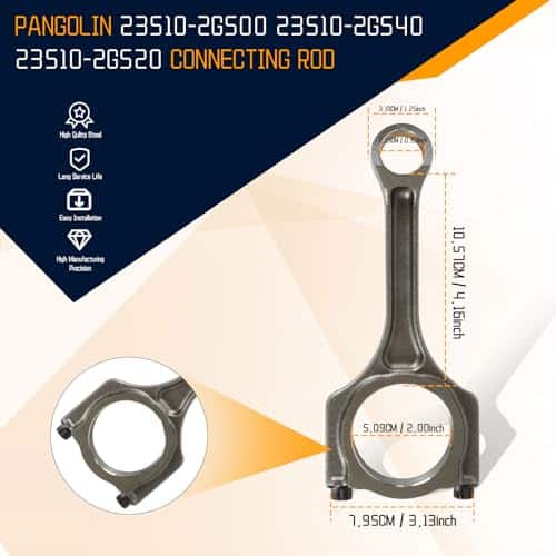 PANGOLIN 23510-2G500 23510-2G540 23510-2G520 Biela 4PCS - Imagen 6
