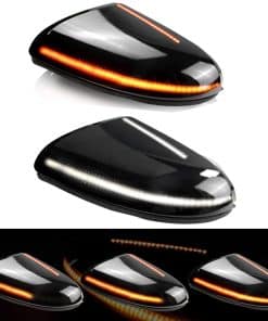 Jinfili Luz Intermitente Dinámica LED Ámbar Secuencial en