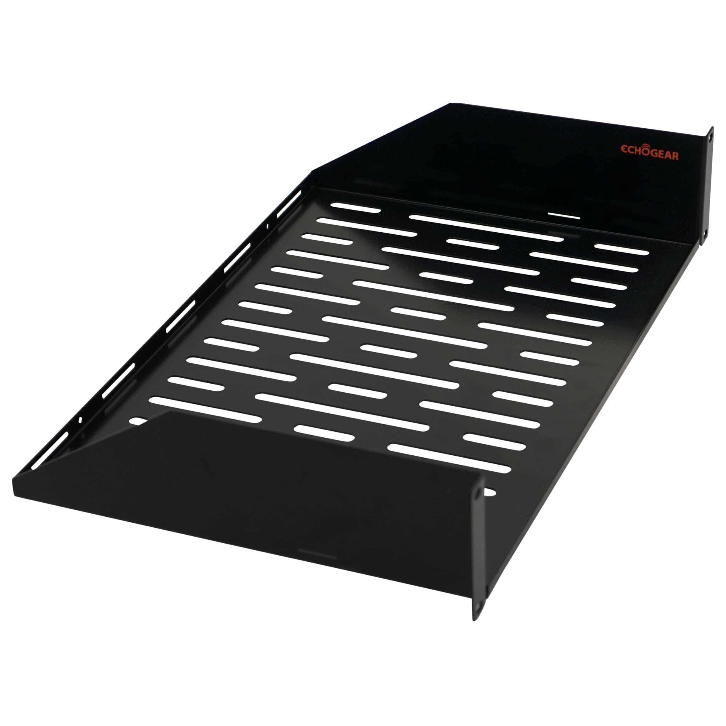 ECHOGEAR 2U Rack Shelf - Diseño Universal Funciona con