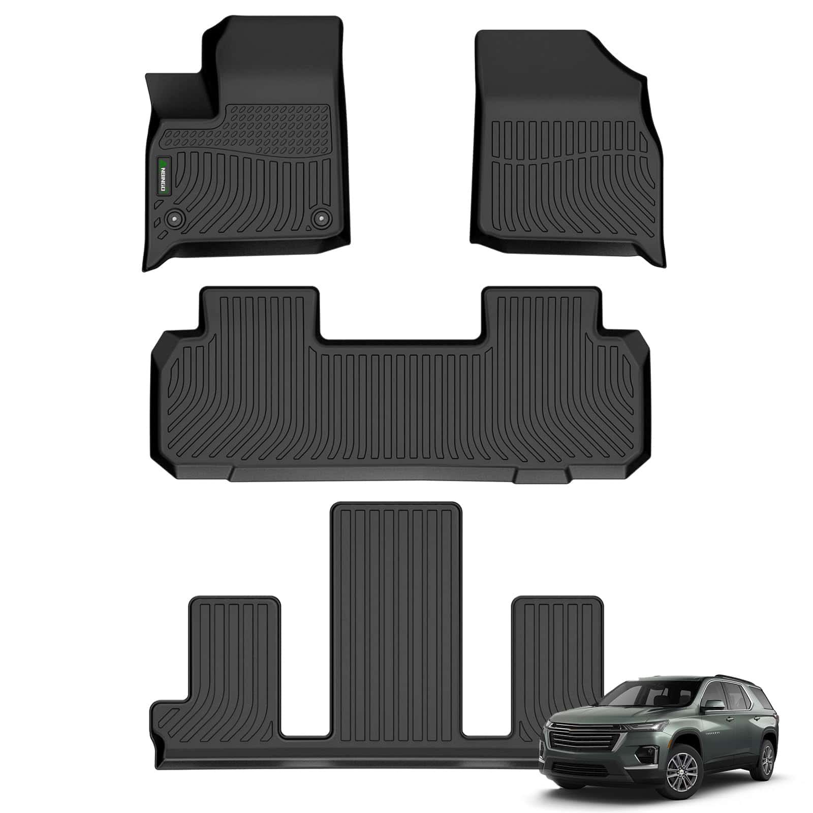 Tapetes para piso personalizados para Chevrolet Traverse