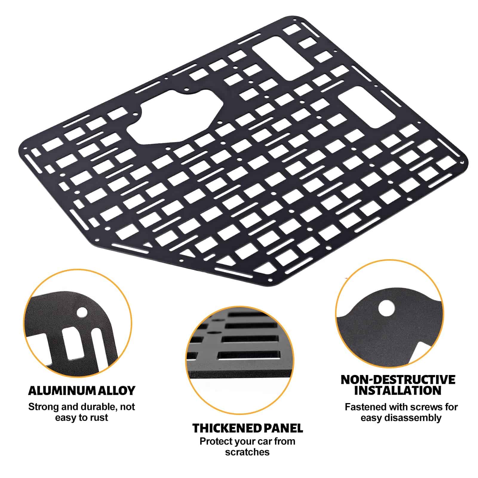 MAIKER Panel de Rejilla de Almacenamiento de Carga para - Imagen 6