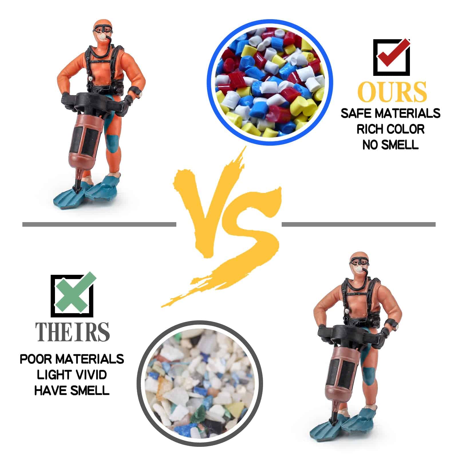 Juguete de Baño de Juguetes de Buzo de Animales Marinos - Imagen 4