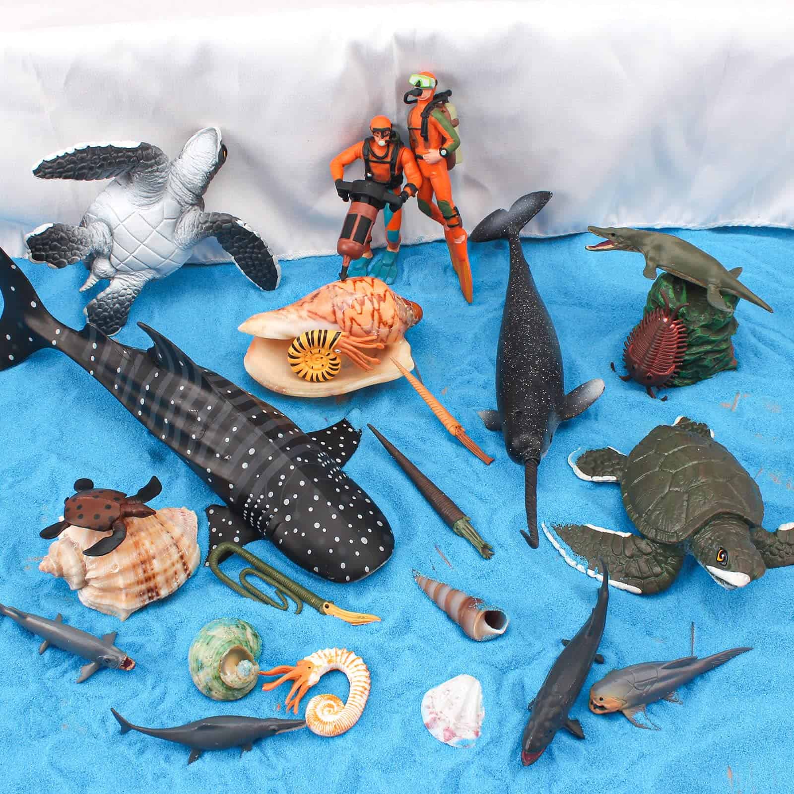 Juguete de Baño de Juguetes de Buzo de Animales Marinos - Imagen 7