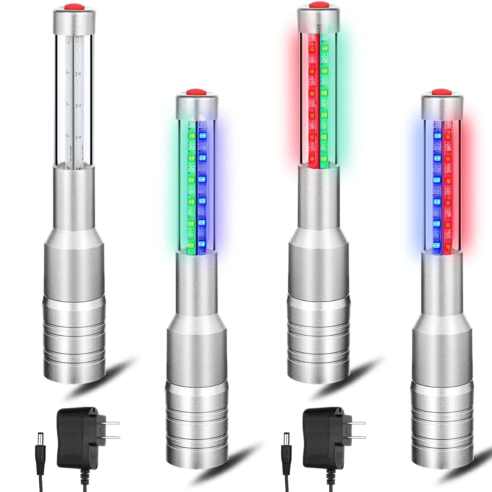 4 Piezas LED Strobe Baton Bottle Service Sparklers Luces