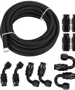 Kit de manguera de combustible de 10AN 20FT PTFE, manguera