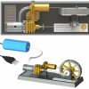 Juguete de motor de vapor Chnkous, kit de motor Stirling,