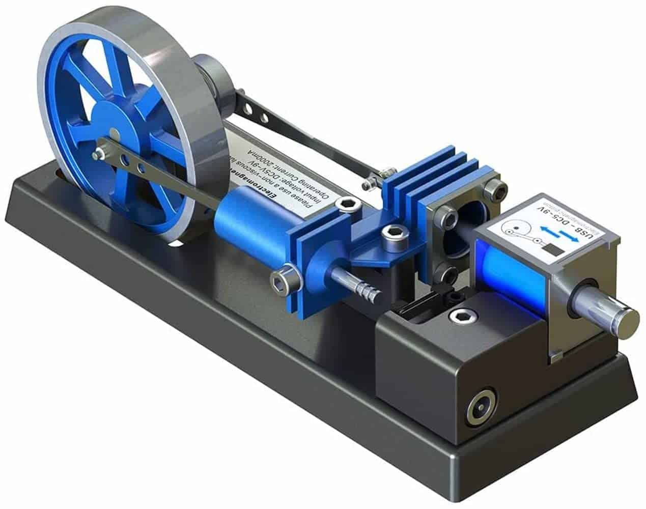 Modelo de motor de aire caliente Stirling de motor - Imagen 3