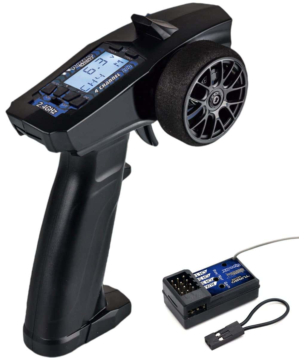 Control Remoto de Transmisor de Radio Turbo P32 2.4G 4CH