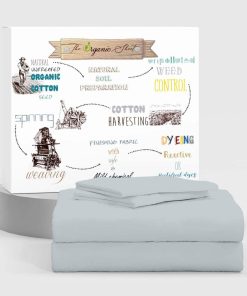 Juego de Sábanas de Algodón 100% Tamaño Completo SUPREME