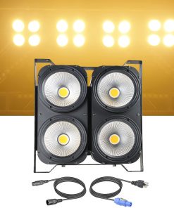 Luces de escenario Par DMX Blinder de 4x100w COB LED , 4