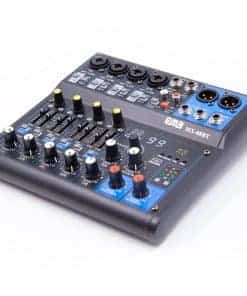Mezcladora de audio de 8 canales EMB MX08BT 99 DSP con
