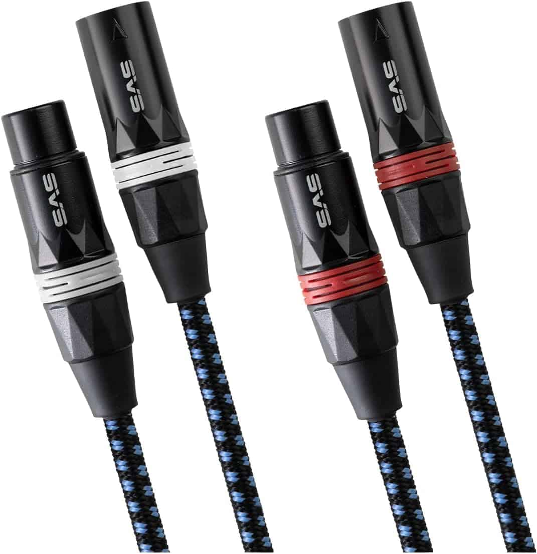 Cable de audio balanceado XLR SVS SoundPath - 3.28 ft. (1m)